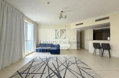 Apartment - 2 - 2 for rent in The Torch - Dubai Marina - Dubai