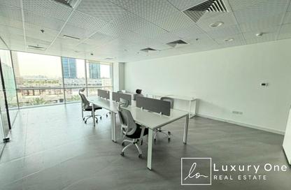 Office Space - Studio - 1 Bathroom for rent in Bay Square Building 12 - Bay Square - Business Bay - Dubai