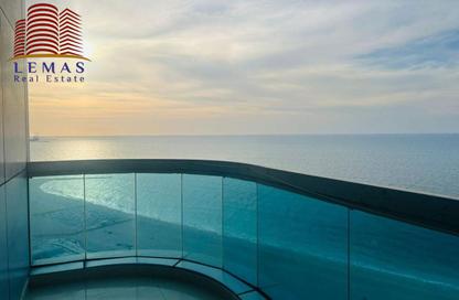 Apartment - 3 Bedrooms - 4 Bathrooms for sale in Corniche Tower - Ajman Corniche Road - Ajman