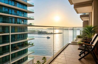 شقة - غرفة نوم - 1 حمام للبيع في برج Beach Isle 1 - بيتش آيل - إعمار بيتشفرونت - دبي هاربور - دبي