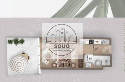 Apartment - Studio - 1 Bathroom for sale in Azure By Lapis - RAK Central - Ras Al Khaimah