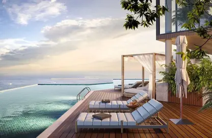 Apartment - 3 Bedrooms - 4 Bathrooms for sale in Habtoor Grand Residences - Dubai Marina - Dubai