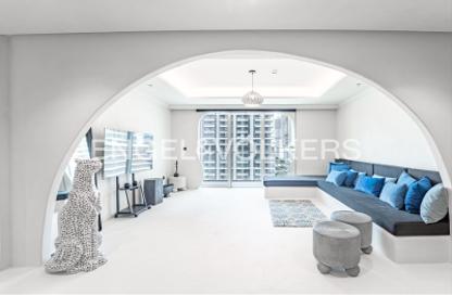 شقة - غرفة نوم - 1 حمام للايجار في برج Palace Beach ريزيدنس 1 - بالاس بيتش ريزيدنس - إعمار بيتشفرونت - دبي هاربور - دبي