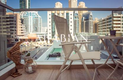 Apartment - 1 - 2 for rent in Studio One - Dubai Marina - Dubai