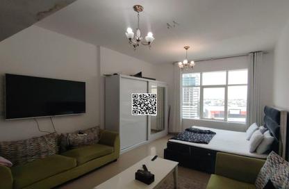 Apartment - Studio - 1 Bathroom for rent in Horizon Towers - Ajman Downtown - Ajman