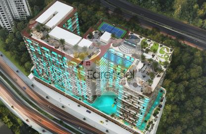 Apartment - 2 - 3 for sale in Peace Lagoons by Peace Homes - Dubai Land Residence Complex - Dubai Apartment - 2 - 3 for sale in Peace Lagoons by Peace Homes - Dubai Land Residence Complex - Dubai