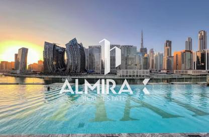 Apartment - Studio - 1 Bathroom for rent in Binghatti Canal - Business Bay - Dubai
