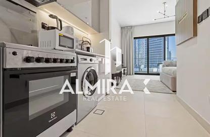 Apartment - Studio - 1 Bathroom for rent in Binghatti Canal - Business Bay - Dubai