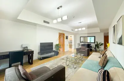 Apartment - 1 Bedroom - 2 Bathrooms for rent in The Waves Tower B - The Waves - Dubai Marina - Dubai