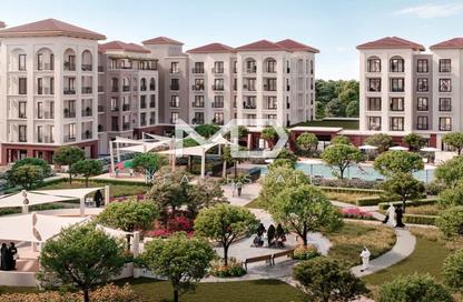 Apartment - 1 - 2 for sale in Bloom Living - Zayed City (Khalifa City C) - Khalifa City - Abu Dhabi