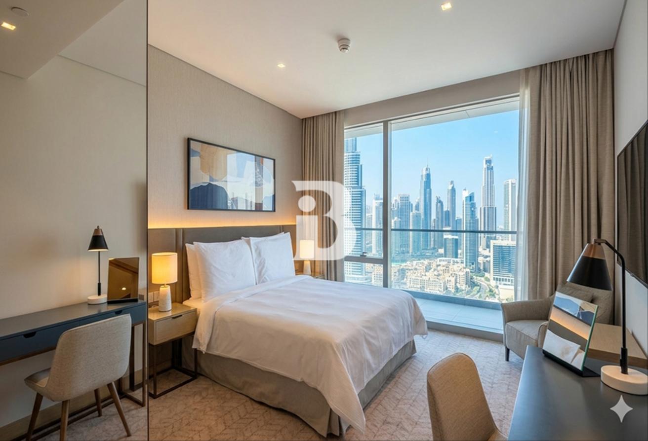 Burj View | Mid Floor | Spacious Layout photo 5
