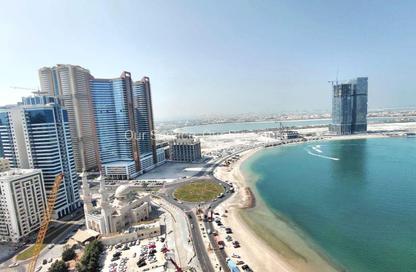 Apartment - 2 - 3 for rent in Shadow Tower - Al Mamzar - Sharjah - Sharjah