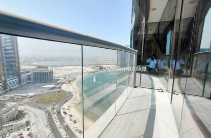 Apartment - 2 - 3 for rent in Shadow Tower - Al Mamzar - Sharjah - Sharjah Apartment - 2 - 3 for rent in Shadow Tower - Al Mamzar - Sharjah - Sharjah