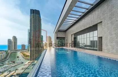 Apartment - 1 Bedroom - 2 Bathrooms for rent in Marina Living - Dubai Marina - Dubai