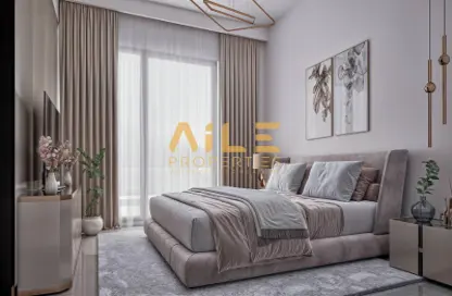 Apartment - 1 Bedroom - 2 Bathrooms for sale in Butterfly Towers - Arjan - Dubai