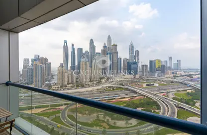 Apartment - 1 Bedroom - 2 Bathrooms for rent in Jumeirah Bay X1 - JLT Cluster X - Jumeirah Lake Towers - Dubai