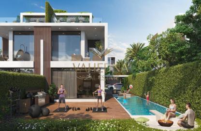 Villa - 5 - 6 for sale in Park Greens - Damac Hills 2 - Dubai Villa - 5 - 6 for sale in Park Greens - Damac Hills 2 - Dubai
