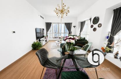 Apartment - 1 Bedroom - 2 Bathrooms for rent in Lake Point Tower - JLT Cluster N - Jumeirah Lake Towers - Dubai