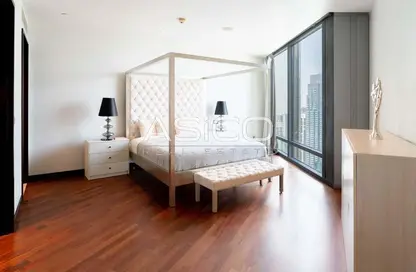 شقة - غرفة نوم - 2 حمامات للايجار في برج خليفة المنطقة 3 - برج خليفة - وسط مدينة دبي - دبي