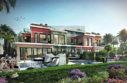 Townhouse - 3 Bedrooms - 3 Bathrooms for sale in Portofino - Damac Lagoons - Dubai