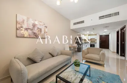 شقة - غرفة نوم - 2 حمامات للبيع في برج فرانكفورت - مدينة دبي الرياضية - دبي