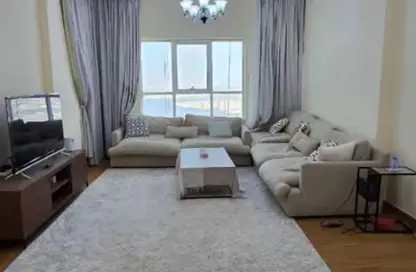 Apartment - 1 Bedroom - 2 Bathrooms for rent in Orient Tower 1 - Orient Towers - Al Bustan - Ajman