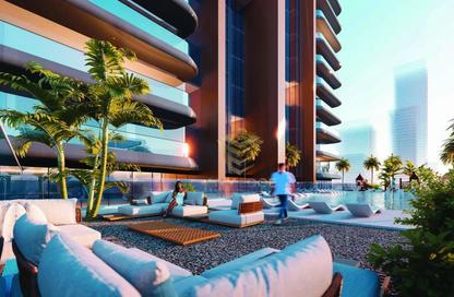 Apartment - 1 - 2 for sale in Al Ghaf Tower - Al Khan - Sharjah
