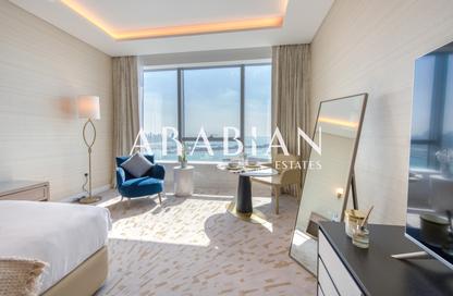 Apartment - Studio - 1 for rent in The Palm Tower - Palm Jumeirah - Dubai