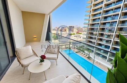 Apartment - Studio - 1 for rent in Binghatti Ghost - Dubai Healthcare City 2 - Al Jaddaf - Dubai Apartment - Studio - 1 for rent in Binghatti Ghost - Dubai Healthcare City 2 - Al Jaddaf - Dubai