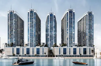 Apartment - 1 Bedroom - 2 Bathrooms for sale in Ajman Creek Towers - Al Rashidiya 1 - Al Rashidiya - Ajman