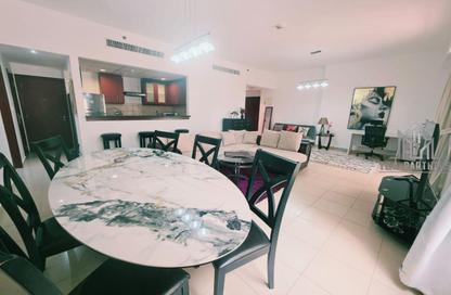 Apartment - 1 Bedroom - 2 Bathrooms for rent in Rimal 2 - Rimal - Jumeirah Beach Residence - Dubai
