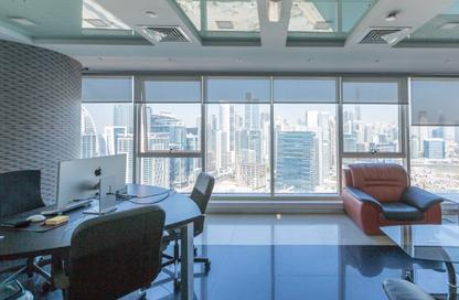 Office Space - Studio - 1 for rent in Churchill Executive Tower - Churchill Towers - Business Bay - Dubai