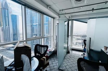 Business Centre - Studio - 4 Bathrooms for rent in Aspin Tower - Sheikh Zayed Road - Dubai