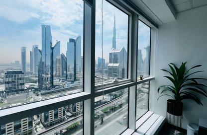 Business Centre - Studio - 4 Bathrooms for rent in Aspin Tower - Sheikh Zayed Road - Dubai