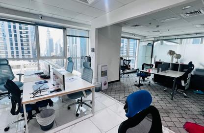 Business Centre - Studio - 4 Bathrooms for rent in Aspin Tower - Sheikh Zayed Road - Dubai