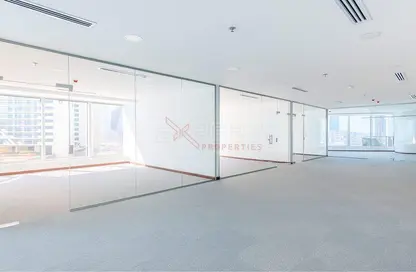 Office Space - Studio - 2 Bathrooms for rent in The Prime Tower - Business Bay - Dubai