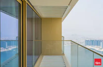 شقة - غرفة نوم - 1 حمام للايجار في جراند بلو تاور 1 - إعمار بيتشفرونت - دبي هاربور - دبي