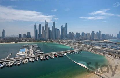 شقة - 2 غرف نوم - 2 حمامات للايجار في برج Marina Vista 2 - مارينا فيستا - إعمار بيتشفرونت - دبي هاربور - دبي