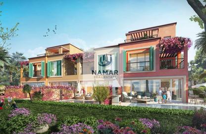 Townhouse - 4 Bedrooms - 3 Bathrooms for sale in Nice - Damac Lagoons - Dubai