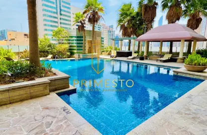 شقة - 3 غرف نوم - 4 حمامات للايجار في كابيتال بلازا C - كابيتال بلازا - شارع الكورنيش - أبوظبي