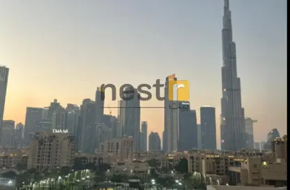 شقة - غرفة نوم - 1 حمام للايجار في بوديوم برج فيوز - برج فيوز - وسط مدينة دبي - دبي