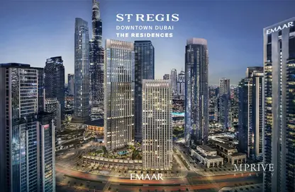 Apartment - 2 Bedrooms - 3 Bathrooms for sale in The St. Regis Residences - Tower 2 - St Regis The Residences - Burj Khalifa Area - Downtown Dubai - Dubai