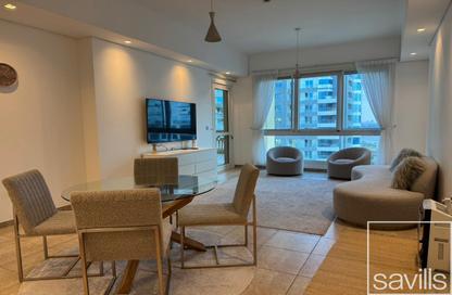 Apartment - 2 Bedrooms - 3 Bathrooms for rent in Marina Residences 1 - Marina Residences - Palm Jumeirah - Dubai