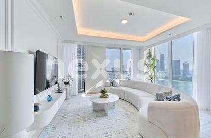 Apartment - 2 Bedrooms - 2 Bathrooms for rent in Palace Beach Residence Tower 1 - Palace Beach Residence - EMAAR Beachfront - Dubai Harbour - Dubai