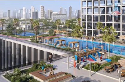 Apartment - Studio - 1 Bathroom for sale in Binghatti Vintage - Majan - Dubai Land - Dubai