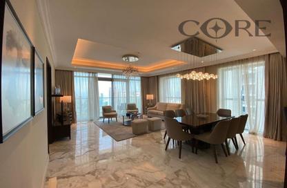 Apartment - 3 - 4 for rent in The Address Residence Fountain Views 2 - The Address Residence Fountain Views - Downtown Dubai - Dubai