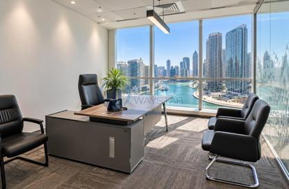 Office Space - Studio - 1 for rent in Lake Central - Business Bay - Dubai