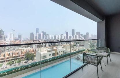 Apartment - 1 Bedroom - 2 Bathrooms for rent in Binghatti Onyx - District 15 - Jumeirah Village Circle - Dubai