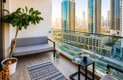 Apartment - Studio - 1 Bathroom for rent in MAG 318 - Business Bay - Dubai