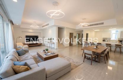 Townhouse - 4 - 5 for rent in Intima Villas - Victory Heights - Dubai Sports City - Dubai
